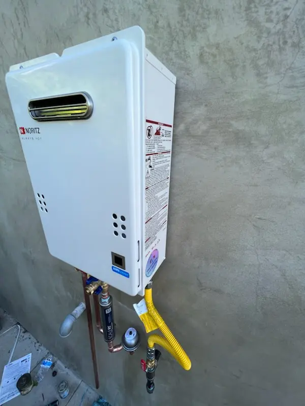 Tankless water heater installation for Poplar Springs homes